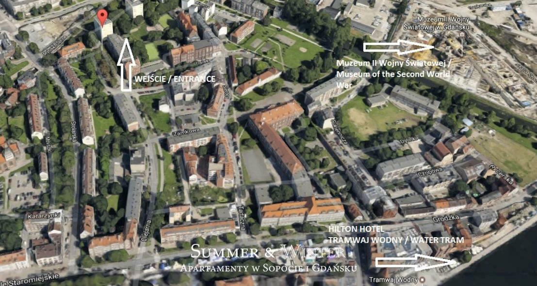 Family Luxury Green Apartment 1-6, 2 Sypialnie I Studio, 52 M2 Gdańsk Kültér fotó